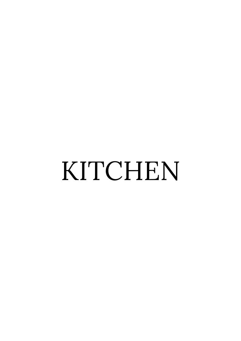 KITCHEN ESSENTIALS